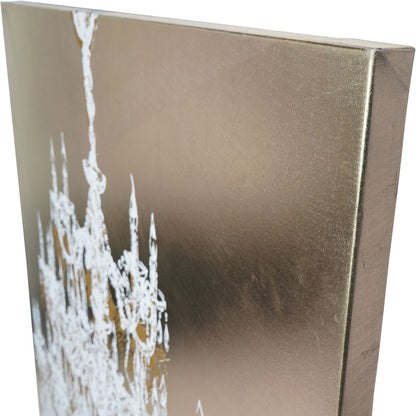 Chandelier Gold Foiled Canvas Wall Art 140x100cm