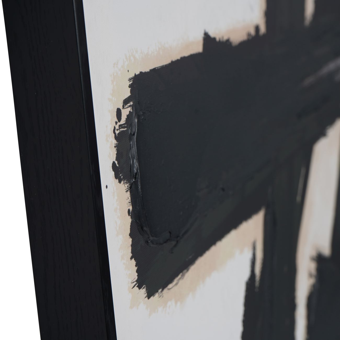 Impasto Brushstrokes Set of 2 Framed Canvas Wall Art 160x120cm