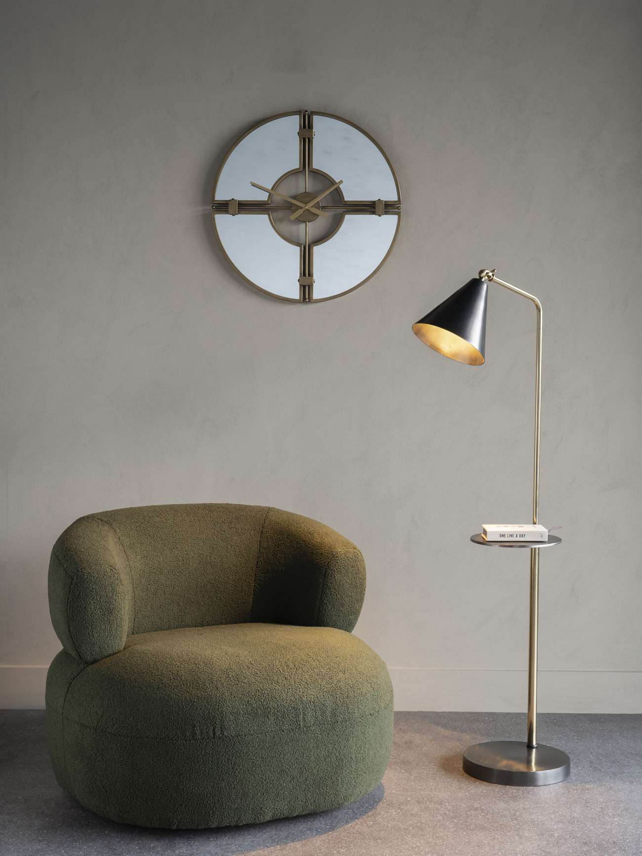 Amelie Floor Lamp with Table