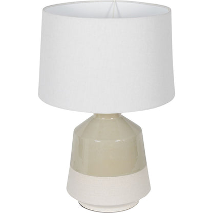 Canterbury Soft Green Dipped Glaze Table Lamp 58cm