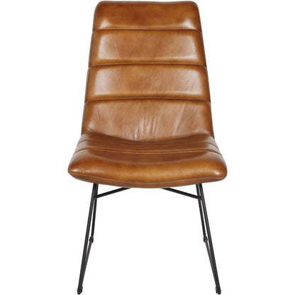 Arthur Leather Chair in Cognac