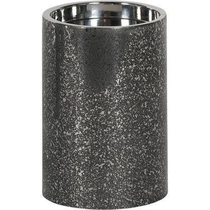 Dusky Finish Small Pillar Candle Holder 15cm