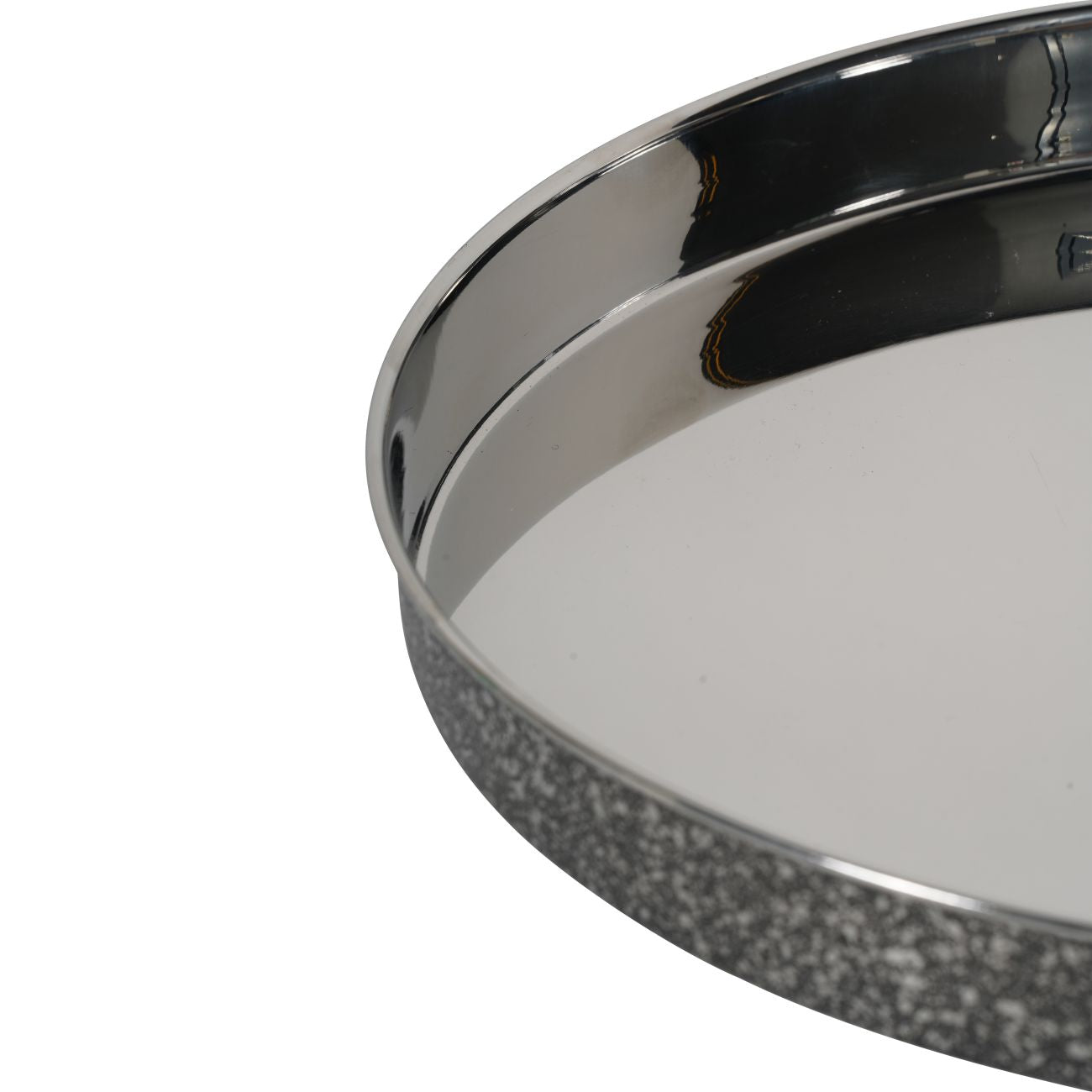 Dusky Finish Round Bar Tray 34cm