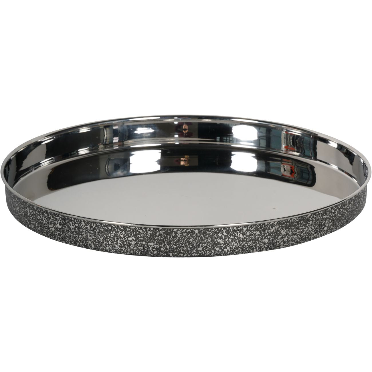 Dusky Finish Round Bar Tray 34cm