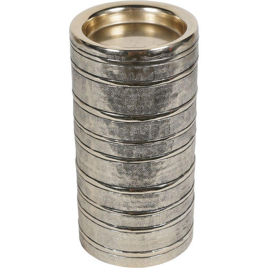 Gilver Rings Pillar Candle Holder 26cm