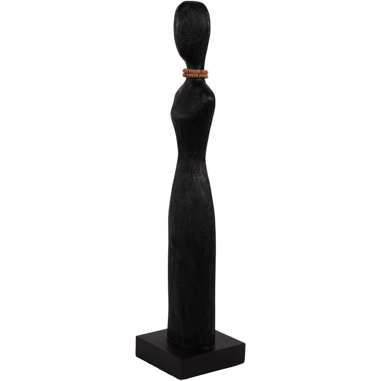 Abstract Female Sculpture Black Small