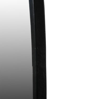 Lloyd Dark Graphite Textured Aluminium Mirror Slim