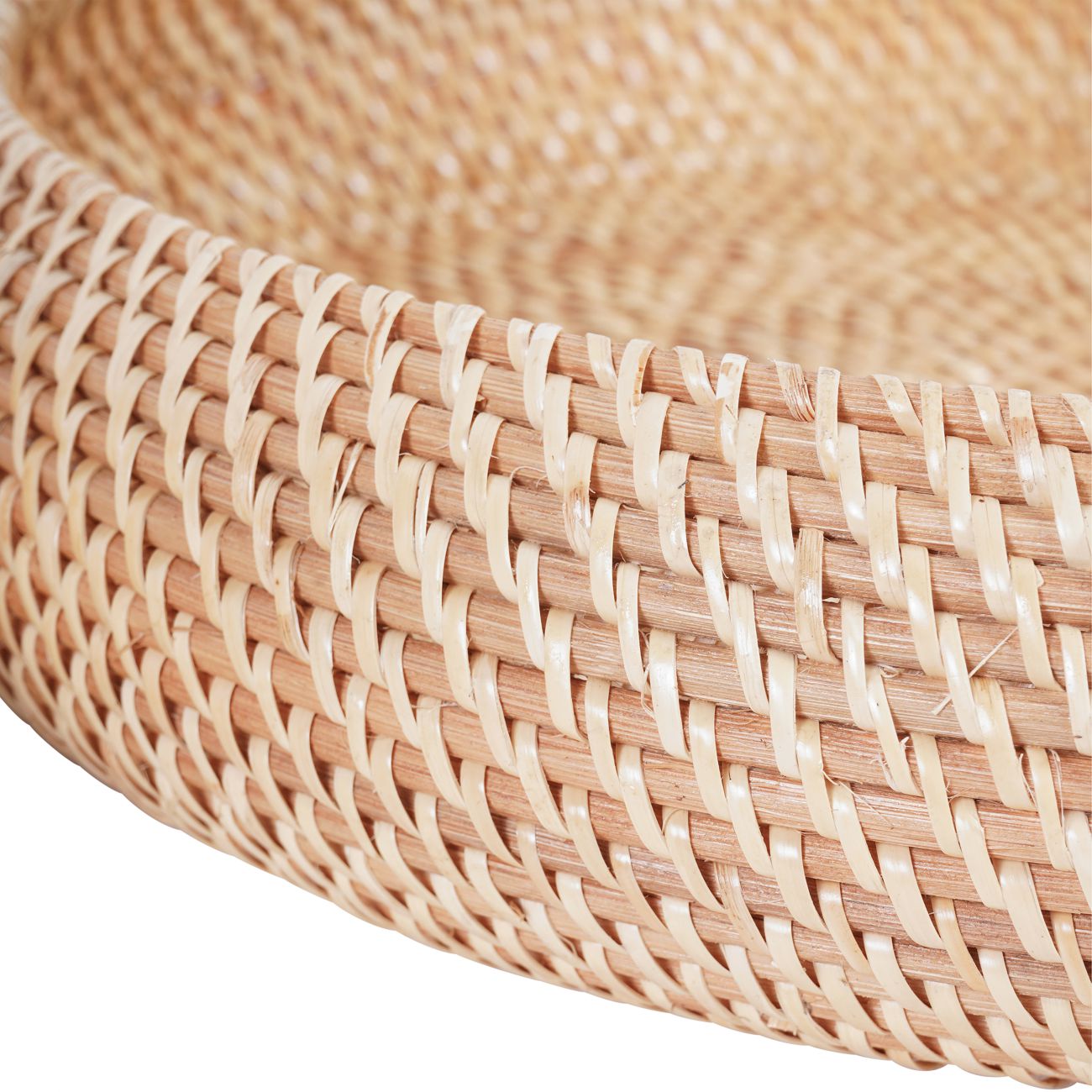 Halong Circular Set of Two Rattan Baskets