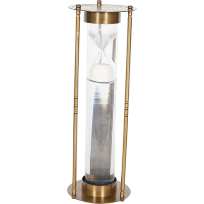 Columbia Antique Brass Sand timer Large