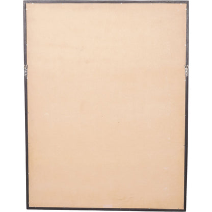 Trenton Large Black Framed Wall Art Papier Mache 1 100x130cm