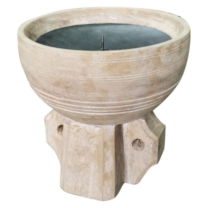 Goan Solid Candle Holder Small