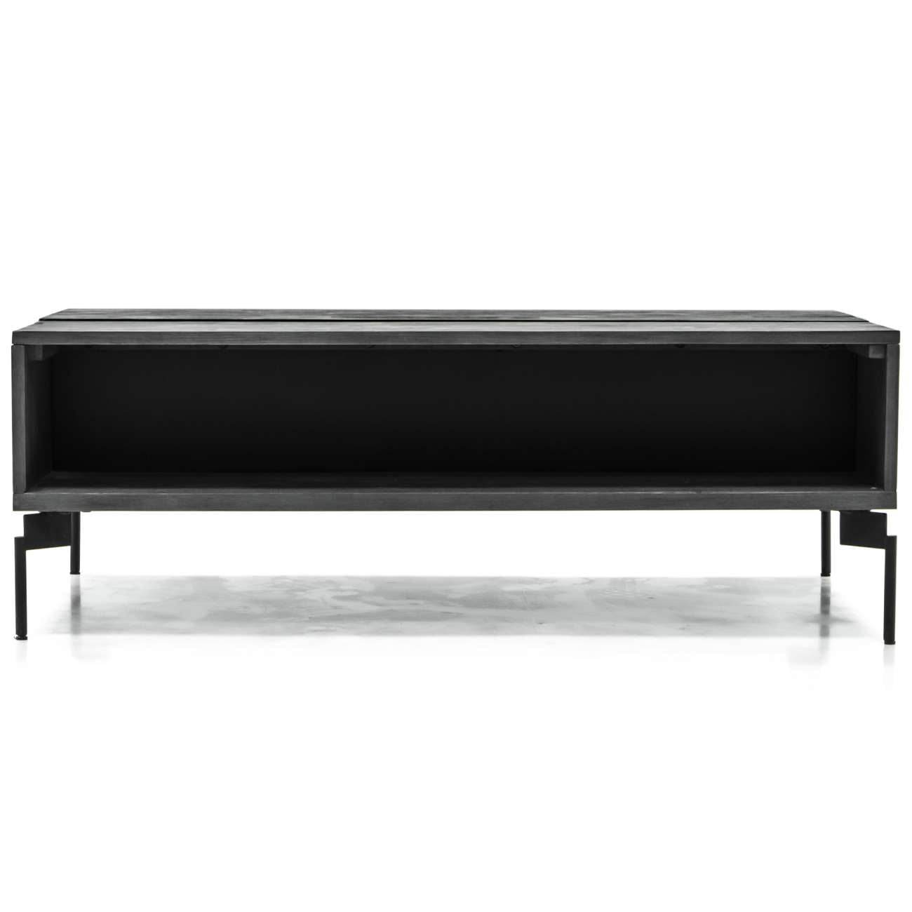 Bronks Black Acacia Coffee Table - Pak Tao