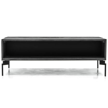 Bronks Black Acacia Coffee Table - Pak Tao