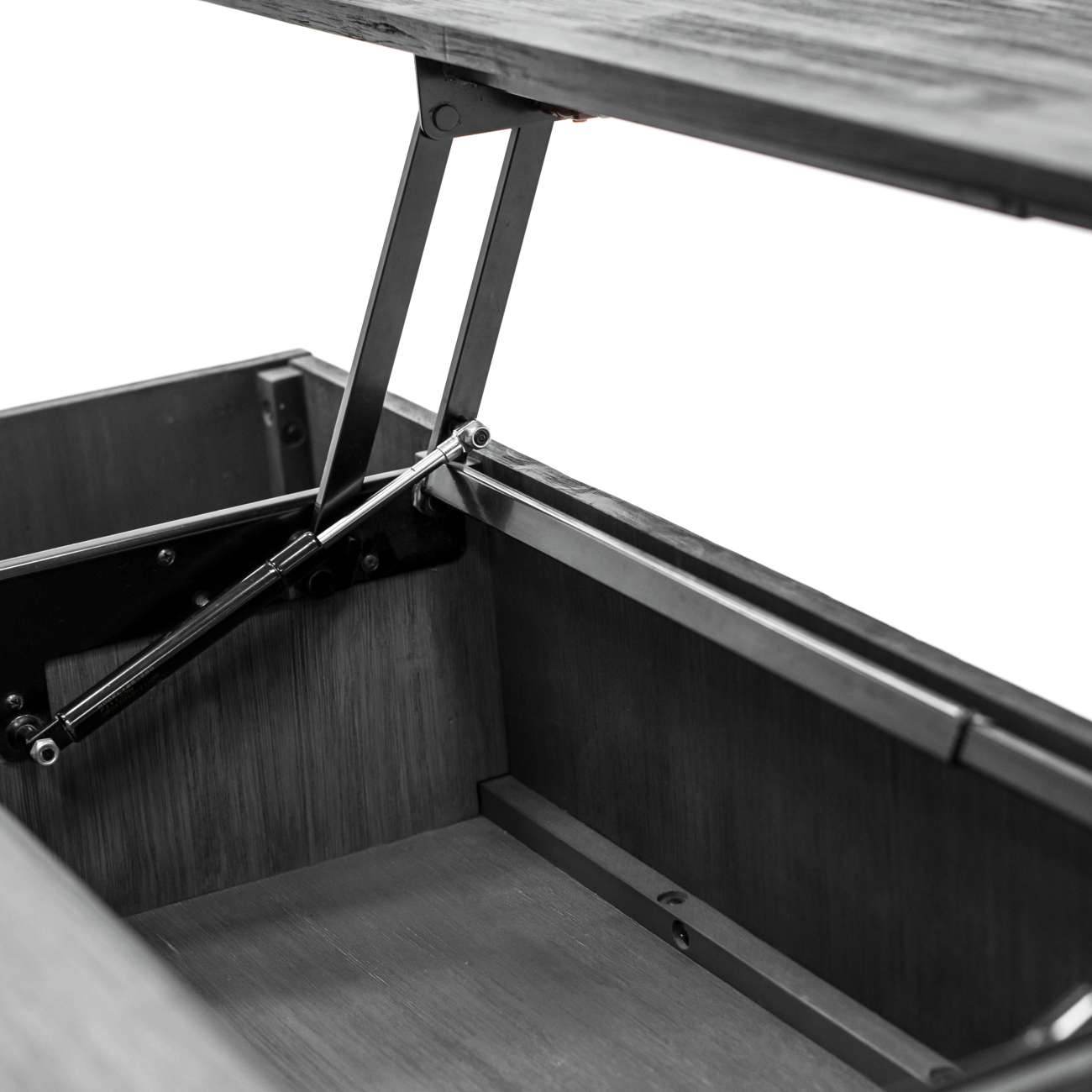 Bronks Black Acacia Coffee Table - Pak Tao