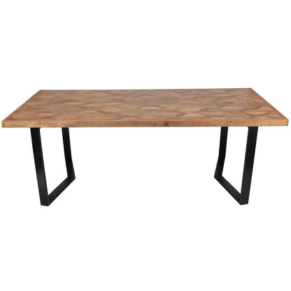 Marston II Geometric 220cm Dining Table - Pak Tao