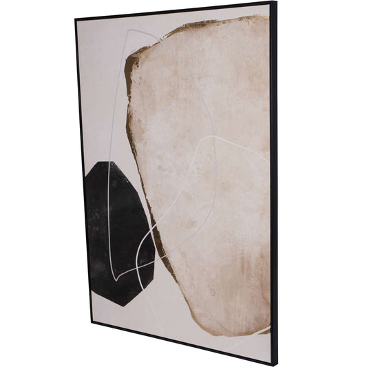 Framed Abstract Canvas Wall Art 80x120cm