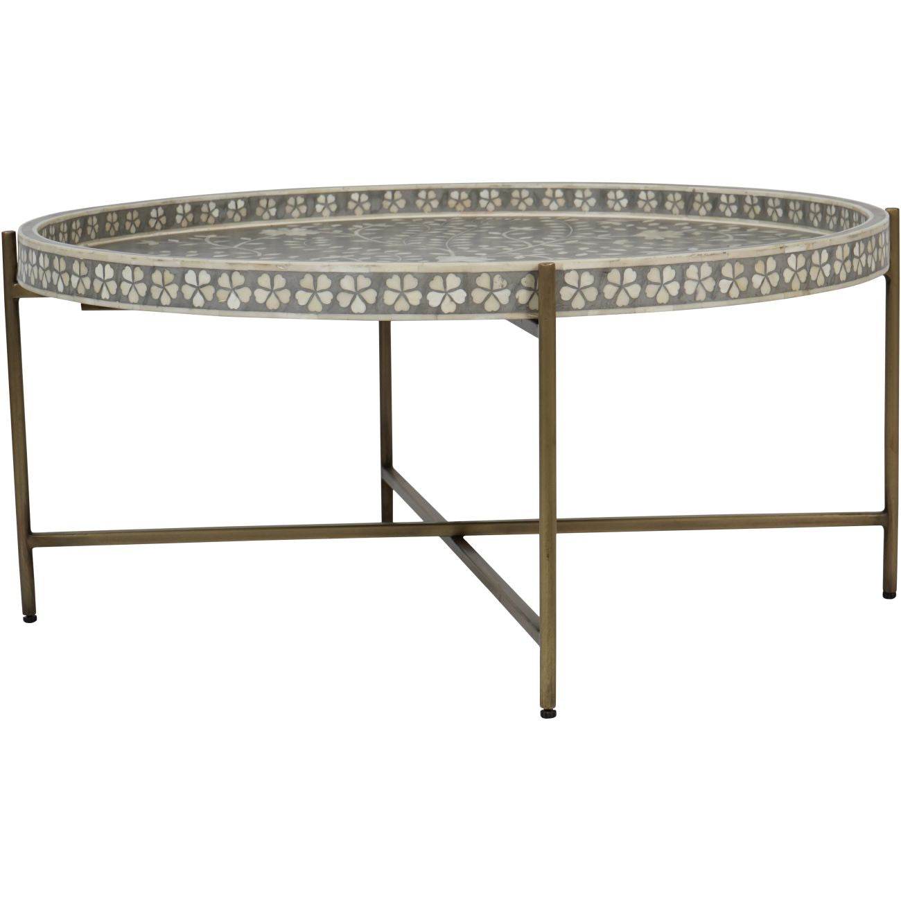 Laura Ashley Epsley Grey Coffee Table - Pak Tao
