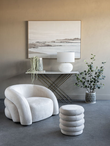 Armadillo Azure Ceramic Planter with Base Medium