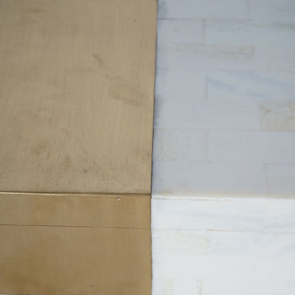 Brass and White Decor Storage Box