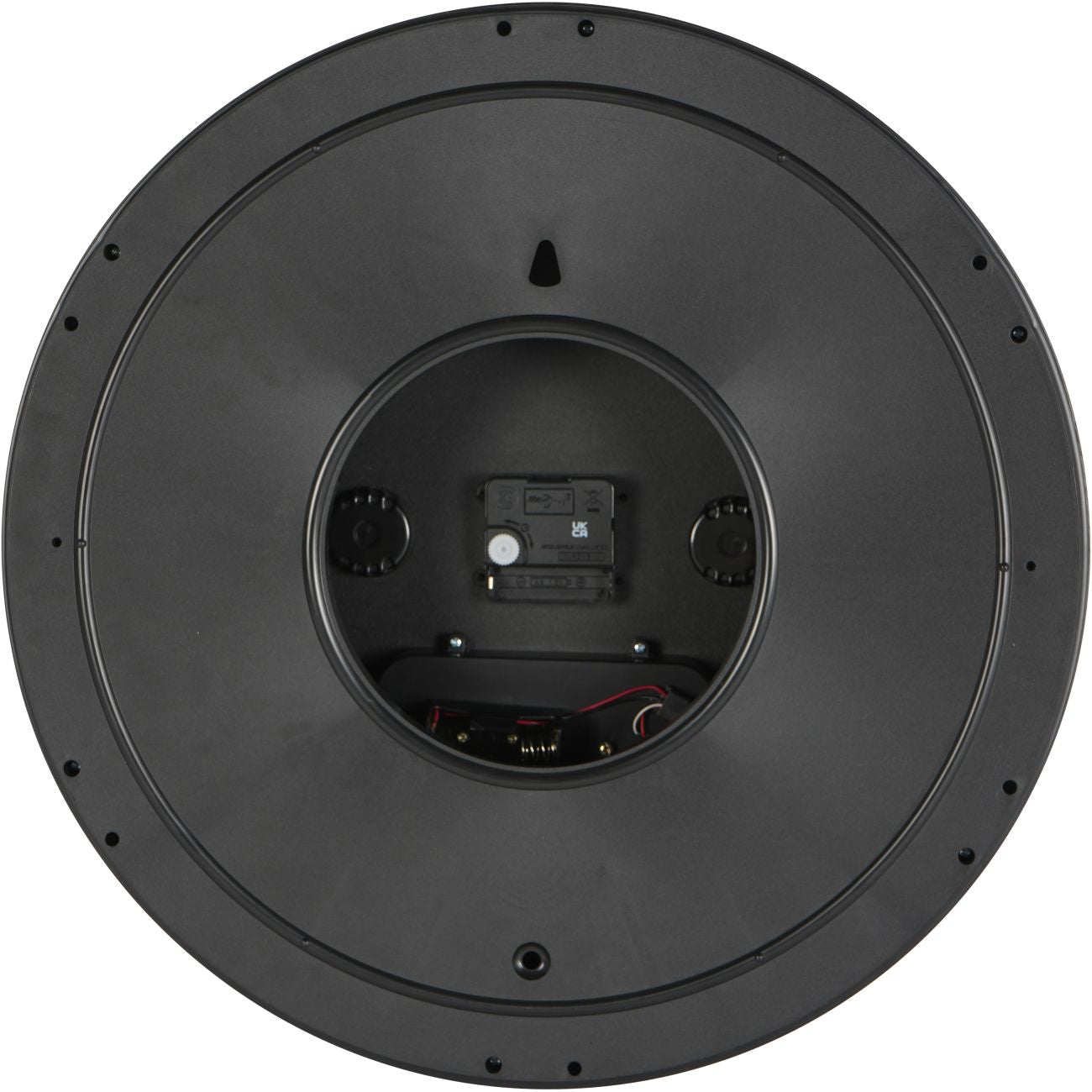 Flow Dial Grey Wall Clock 45cm