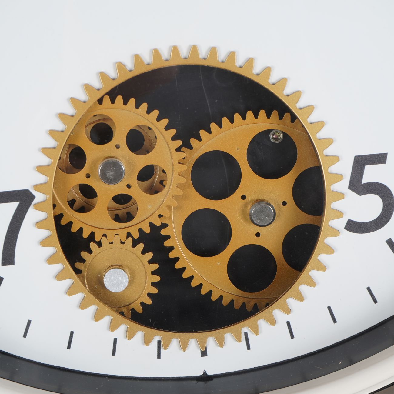 Flow Dial Grey Wall Clock 45cm