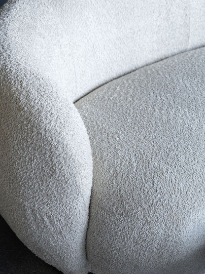 Waverley Curved Mini Sofa Cream