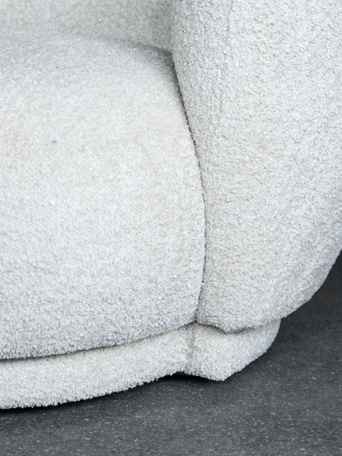 Waverley Curved Mini Sofa Cream