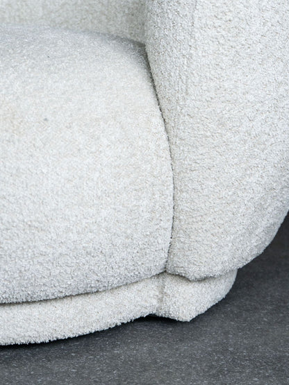 Waverley Curved Mini Sofa Cream