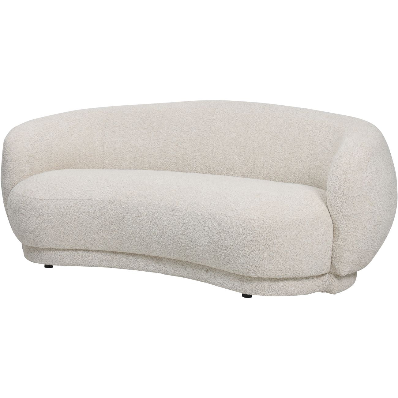 Waverley Curved Mini Sofa Cream