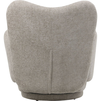 Bingham Upholstered Swivel Chair Neutral
