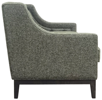 Theodore Buttoned Sofa Forest Green