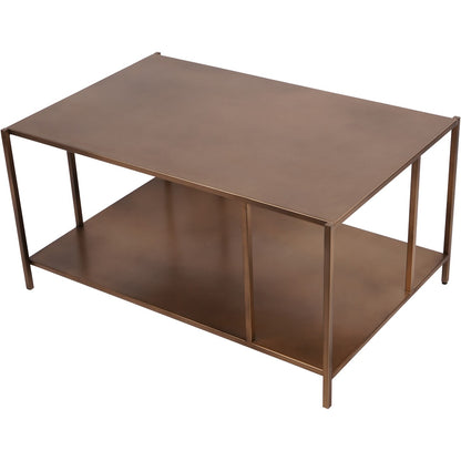 Brooks Coffee Table Brushed Champagne