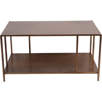 Brooks Coffee Table Brushed Champagne
