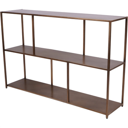 Brooks Console Table Brushed Champagne