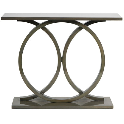 Lacquer Console Table Olive