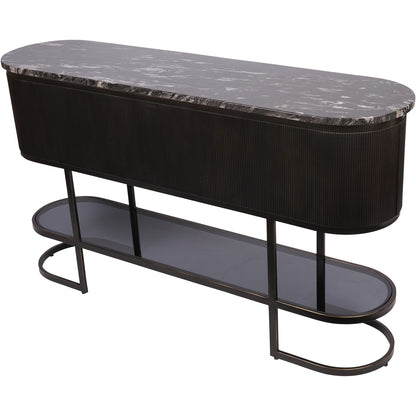 Belvedere Black Console Table