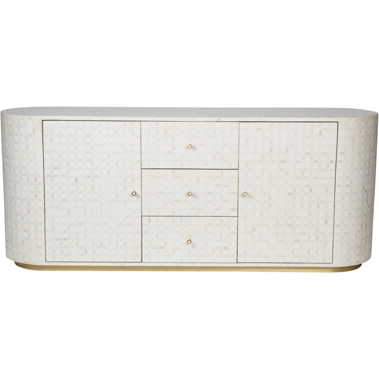 Aspen Bone Inlay Buffet Sideboard