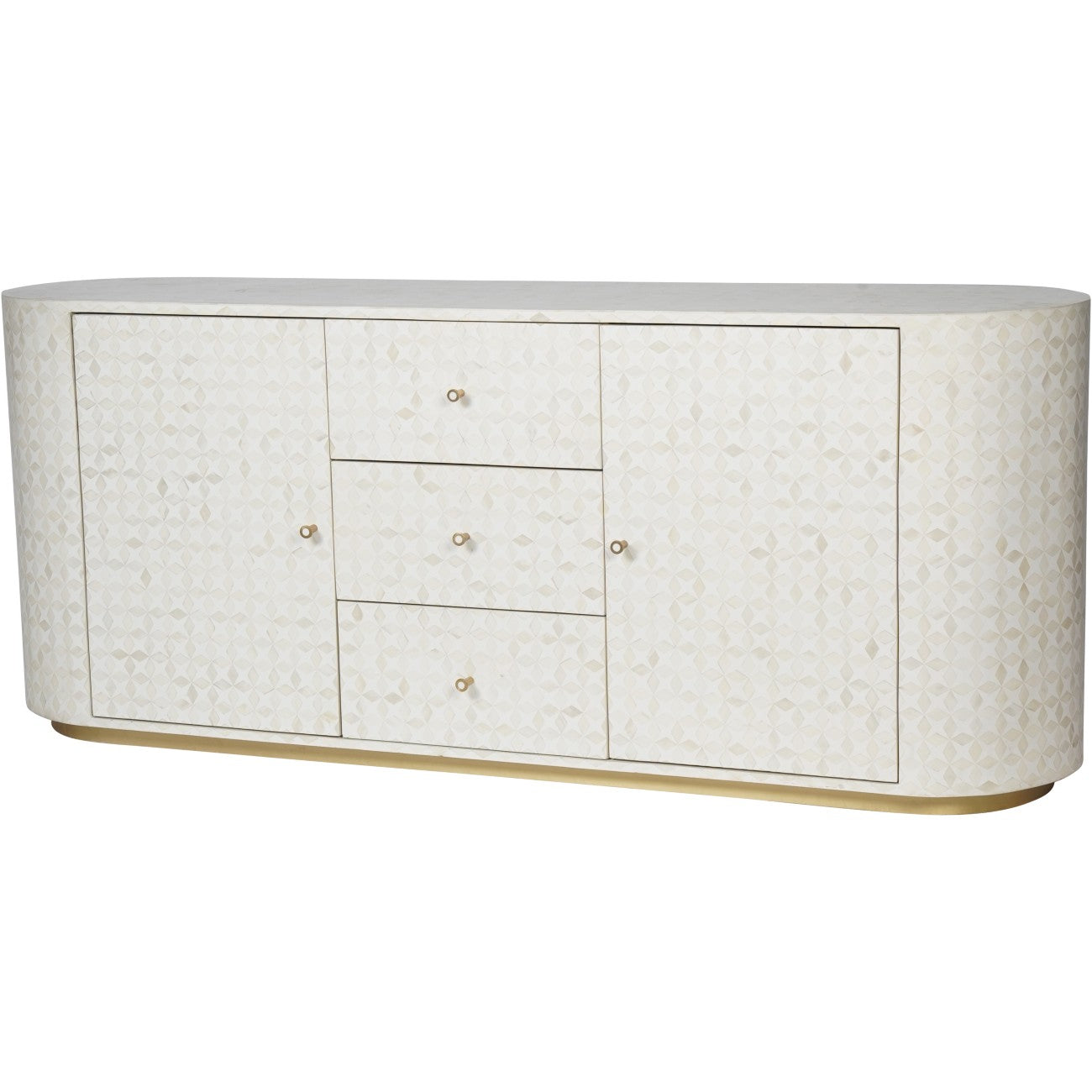 Aspen Bone Inlay Buffet Sideboard