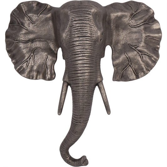 Kariba Cast Aluminium Elephant Wall Art