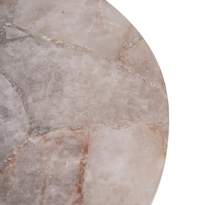 Bosworth Smokey Quartz Side Table 42cm