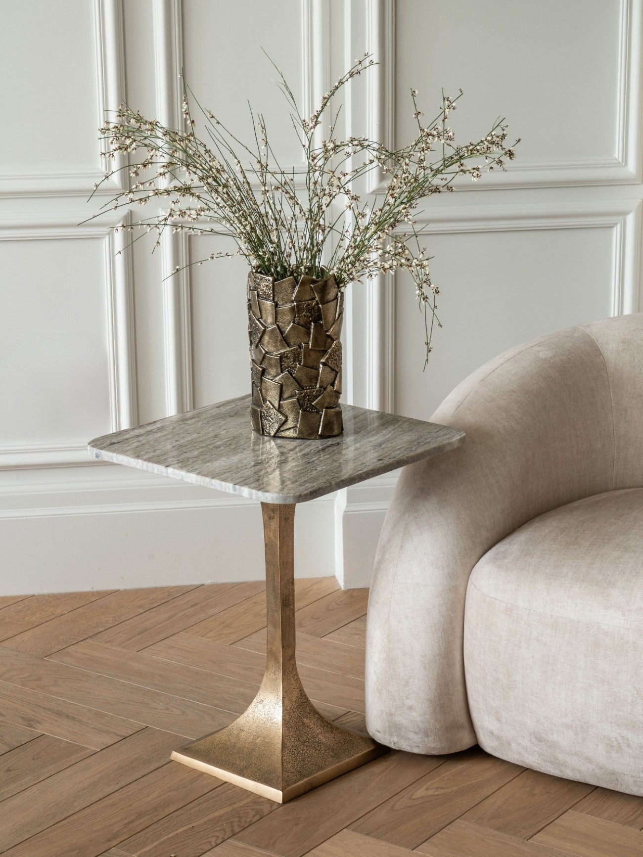 Morchino Marble Side Table 44cm