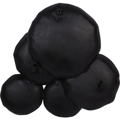 Arlow 5 Disc Black Metal Wall Art