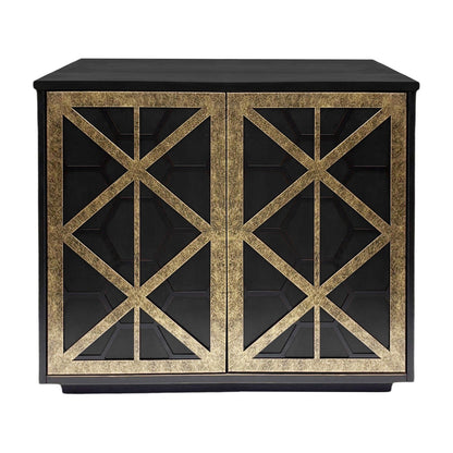 Reeno Fretwork 2 Door Cabinet