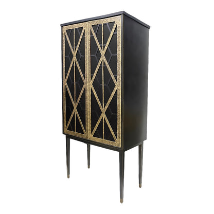 Reeno Fretwork Bar Cabinet