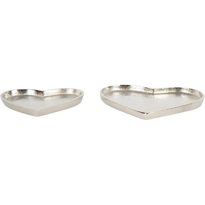 Esme Heart Set of 2 Plates