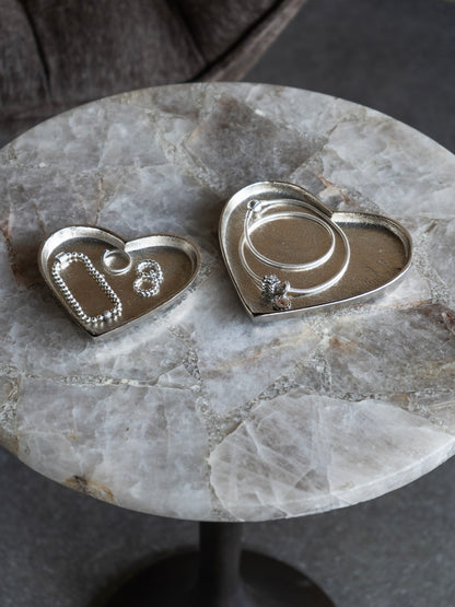 Esme Heart Set of 2 Plates