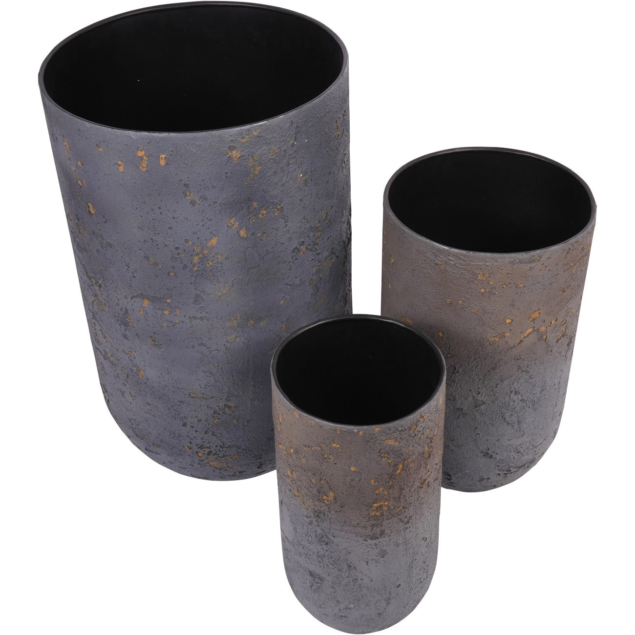 Volcano Set of Three Planters