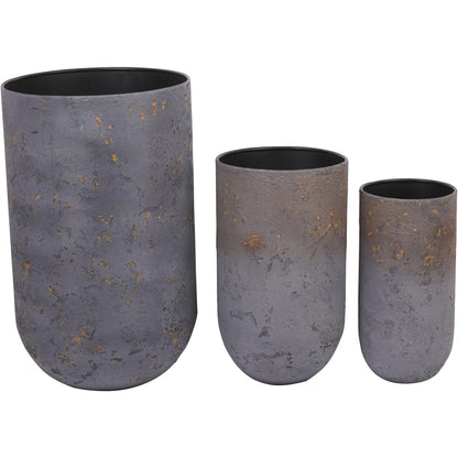 Volcano Set of Three Planters