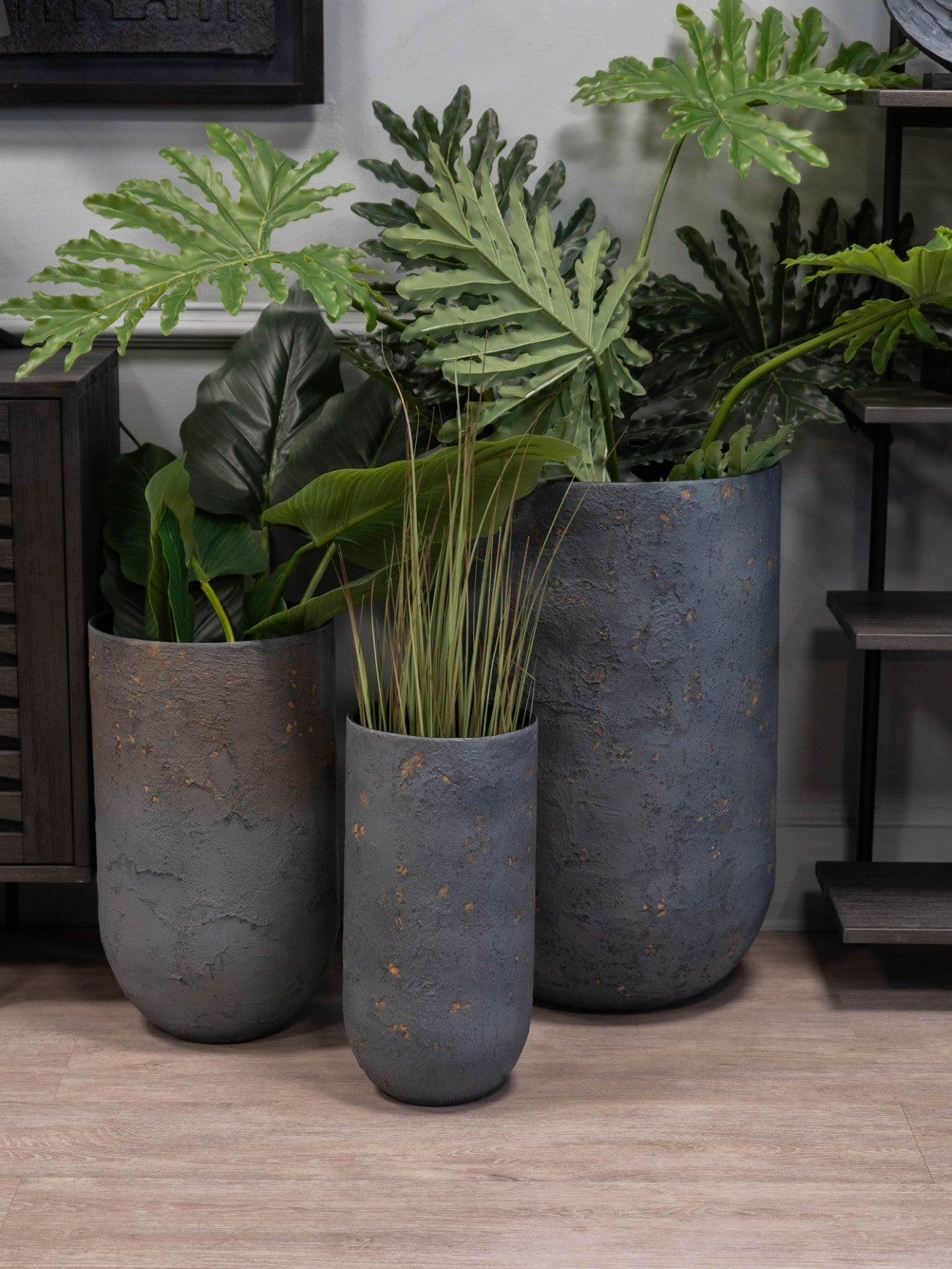 Volcano Set of Three Planters