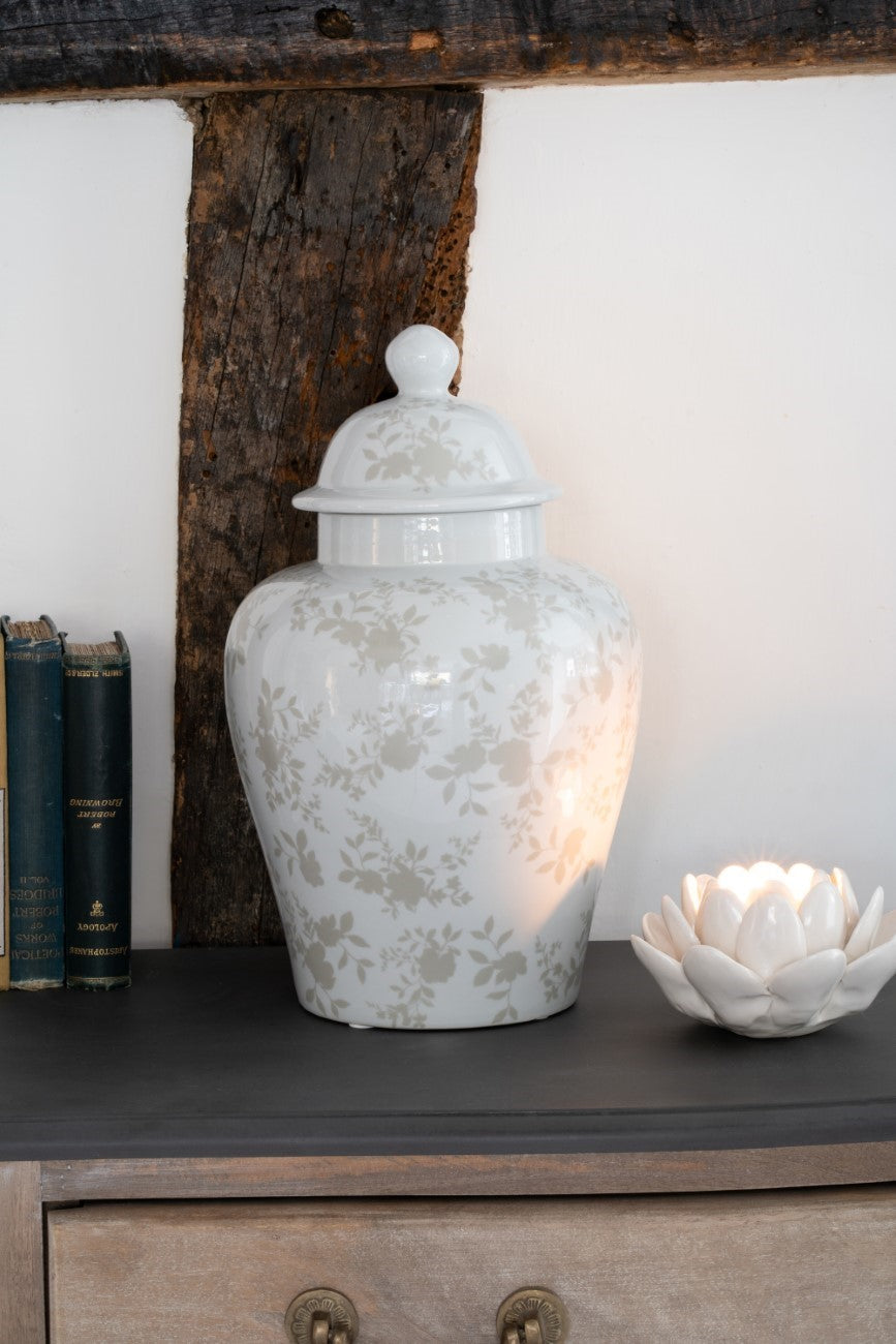 Laura Ashley Westbourne Ginger Jar 36cm